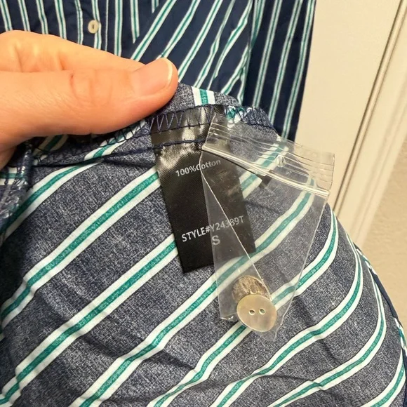 New Tuckernuck Longsleeve Striped Drop Waist Dress - Picture 7 of 12